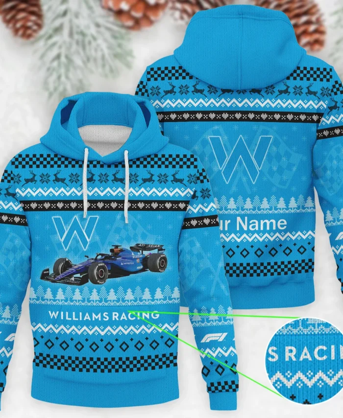 2025 Car Williams Formula 1 - Knitted Hoodie BLVAF12209250A22WIL