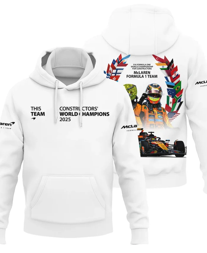 2025 Champions McLaren Formula One Hoodie BLMCL51025A5HD