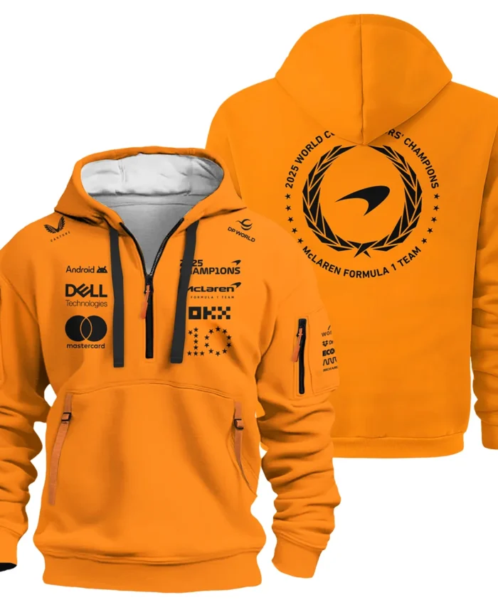 2025 Champions Papaya Team - Hoodie Half Zip BLMCL12925A2HDF