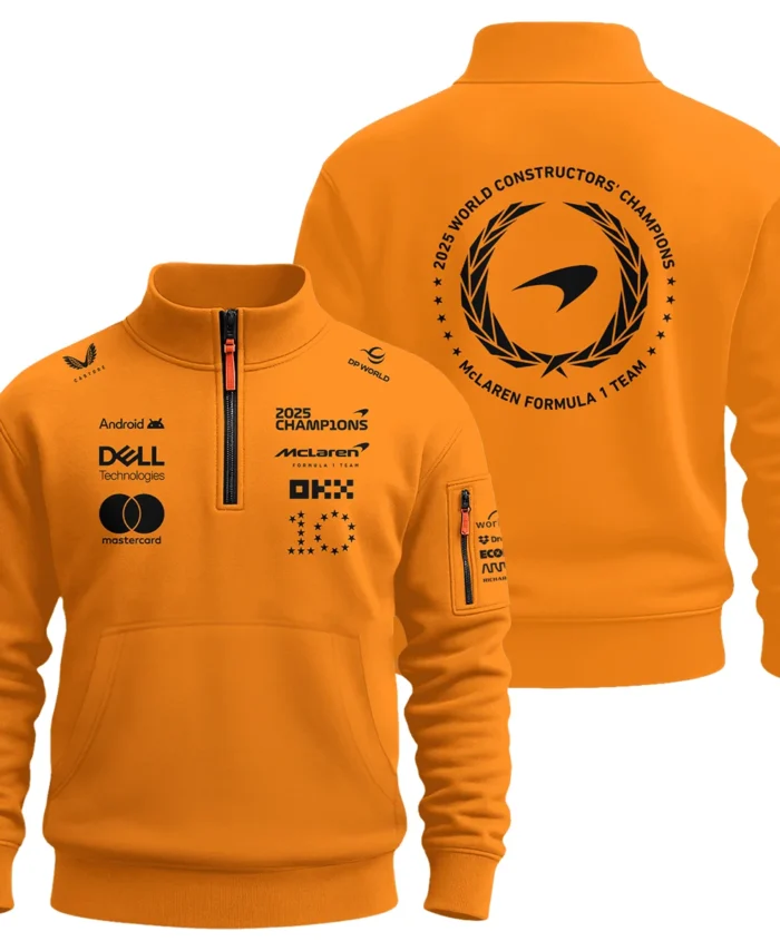 2025 Champions Papaya Team Sweatshirt Zipper BLMCL12925A2SHZ