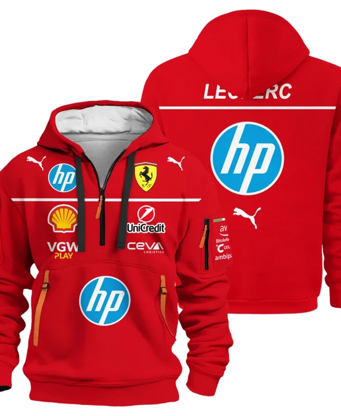 2025 CL16 Teamwear Hoodie Half Zip BLVACL260825A7HDF