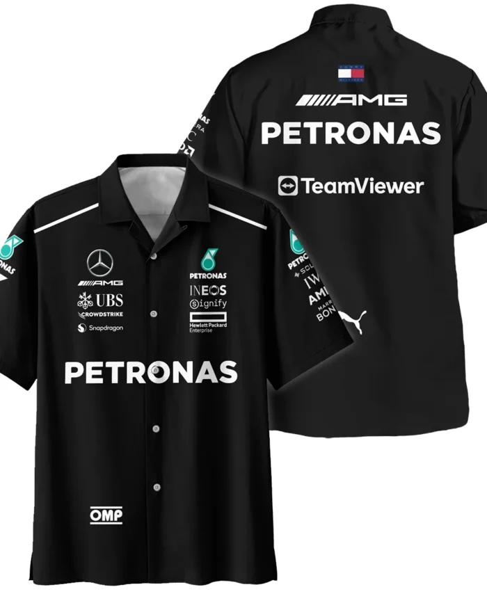 2025 George Russell Racing Suit Mercedes F1 Hawaiian Shirt BLVAGR080925A1HW