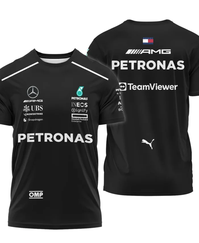2025 George Russell Racing Suit Mercedes F1 T-Shirt BLVAGR080925A1TS