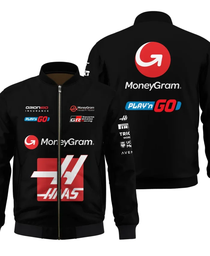 2025 Haas F1 Race Suit Bomber BLVA150725A03HAASBB