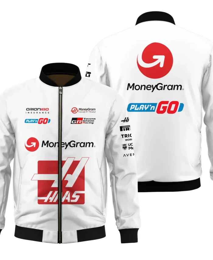 2025 Haas F1 Race Suit Bomber BLVA150725HAAS04BB