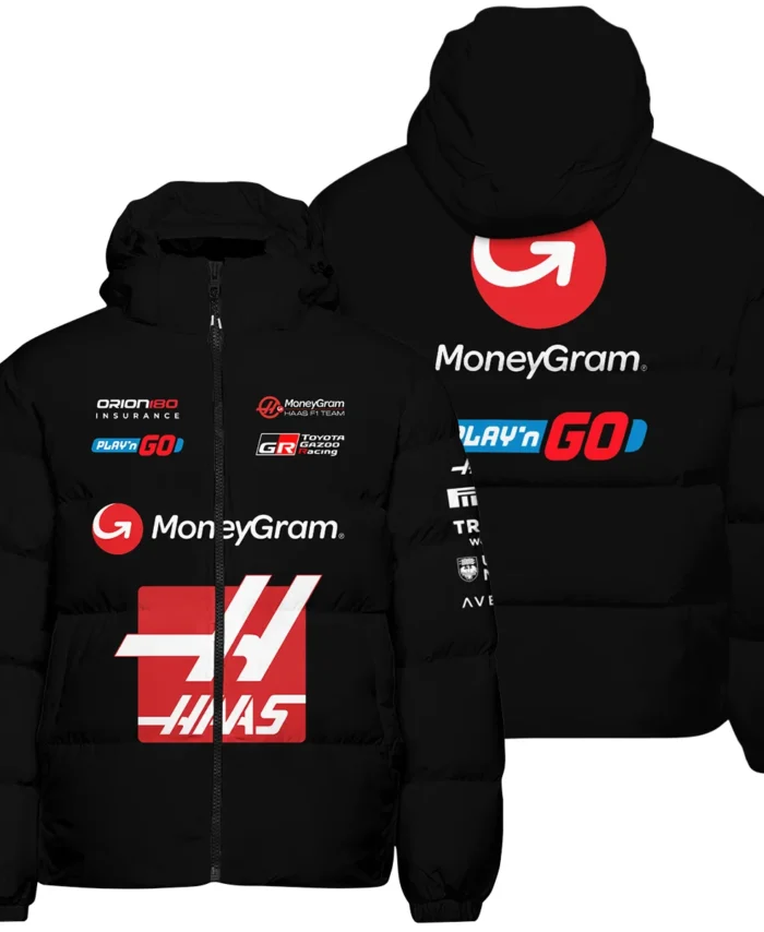 2025 Haas F1 Race Suit Down & Puffer Jackets BLVA150725A03HAASHCJ