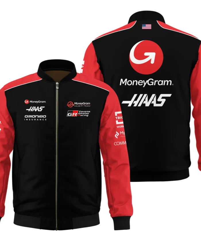 2025 Haas F1 Team Suit Bomber BLVA150725A01HAASBB