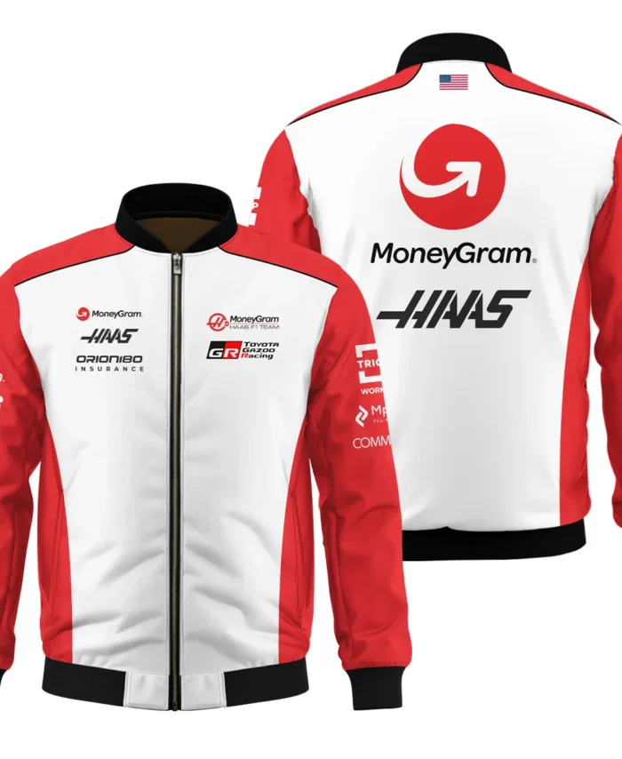 2025 Haas F1 Team Suit Bomber BLVA150725A02HAASBB