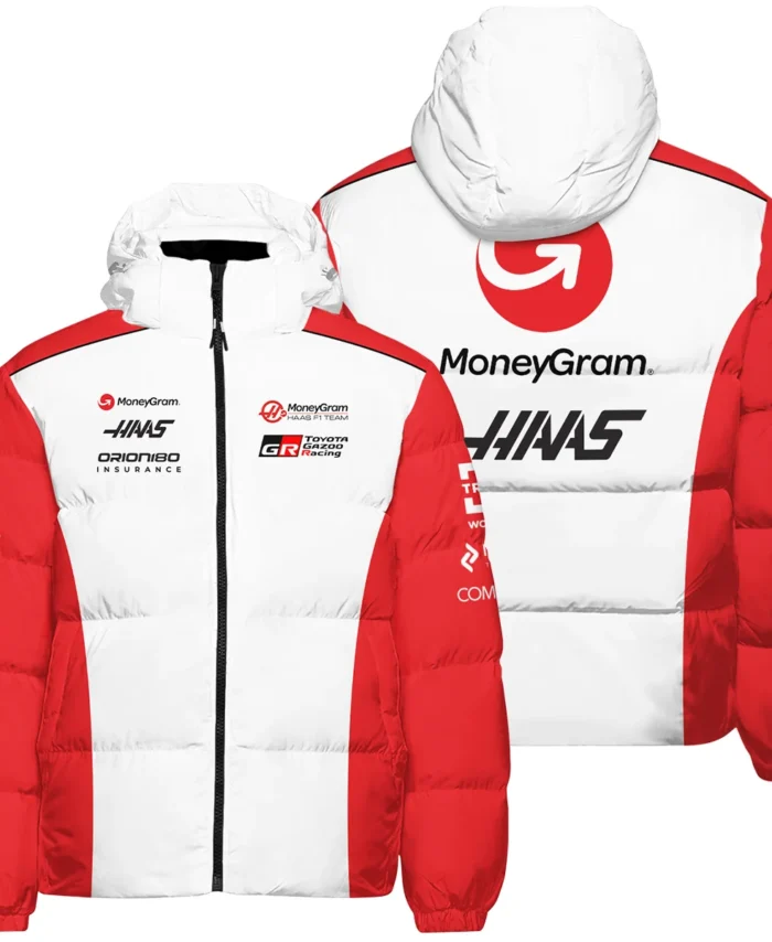 2025 Haas F1 Team Suit Down & Puffer Jackets BLVA150725A02HAASHCJ