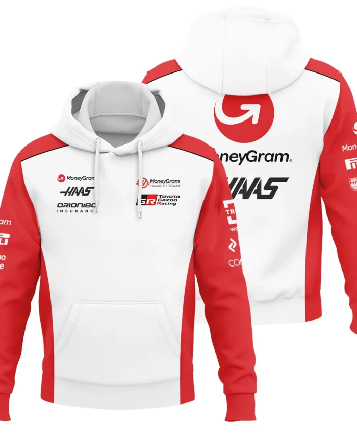 2025 Haas F1 Team Suit Hoodie BLVA150725A02HAASHD
