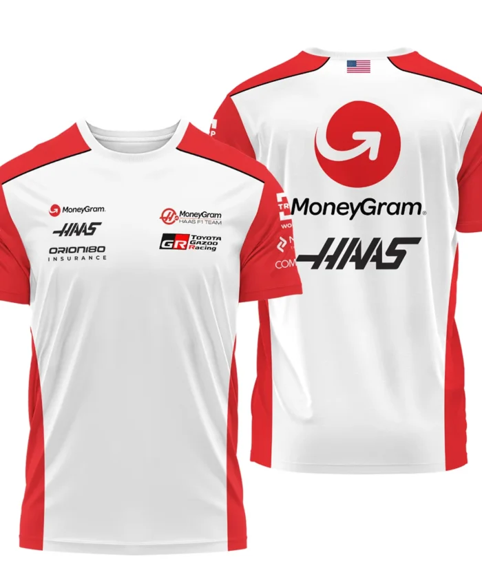 2025 Haas F1 Team Suit T-Shirt BLVA150725A02HAASTS
