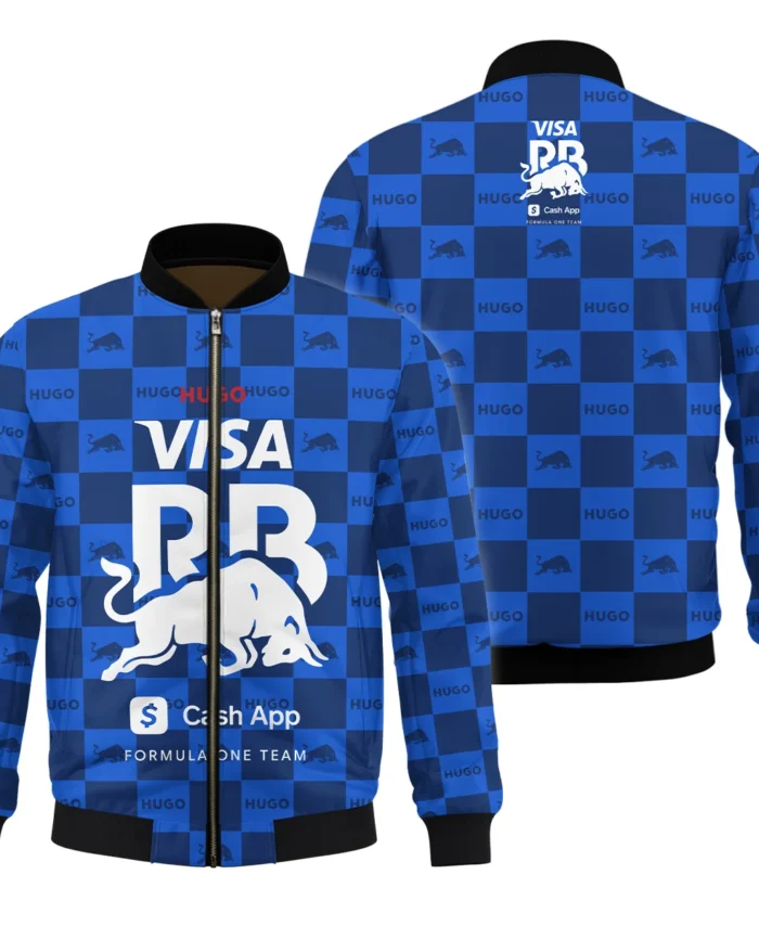 2025 Hugo Soccer Style Racing Bulls F1 Bomber BLVA021225RCBBB