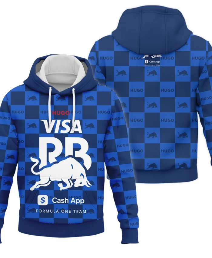 2025 Hugo Soccer Style Racing Bulls F1 Hoodie BLVA021225RCBHD