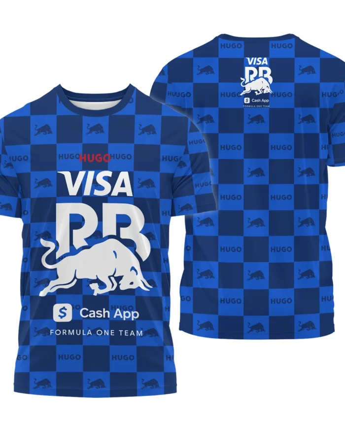 2025 Hugo Soccer Style Racing Bulls F1 T-Shirt BLVA021225RCBTS