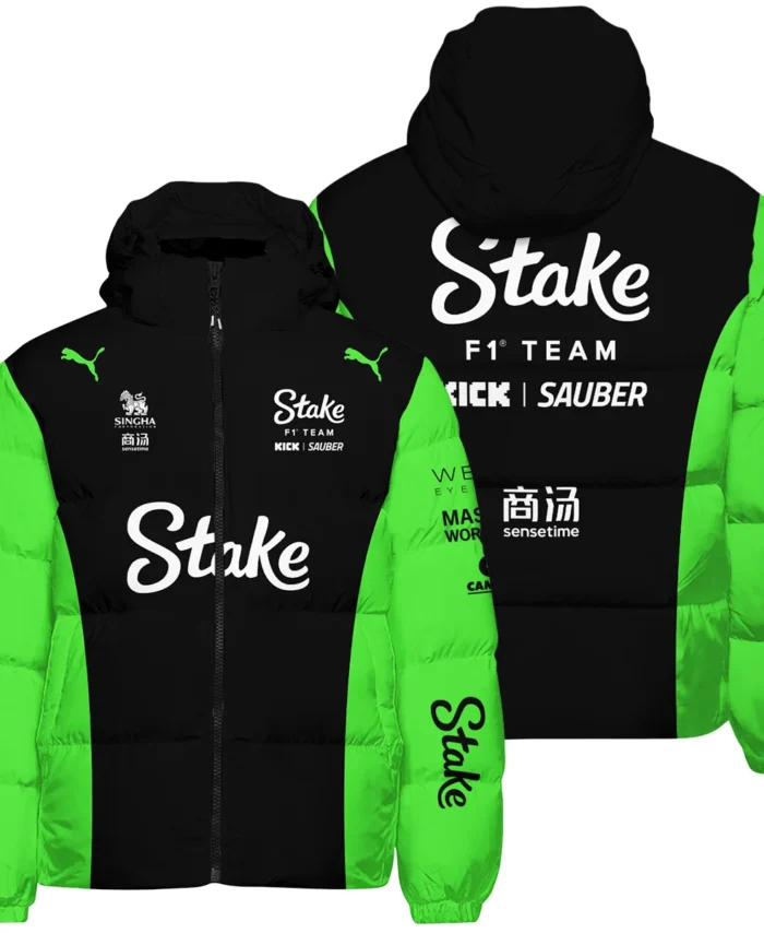 2025 Kick Sauber F1 Race Suit Down & Puffer Jackets BLVA100725A03KSHCJ