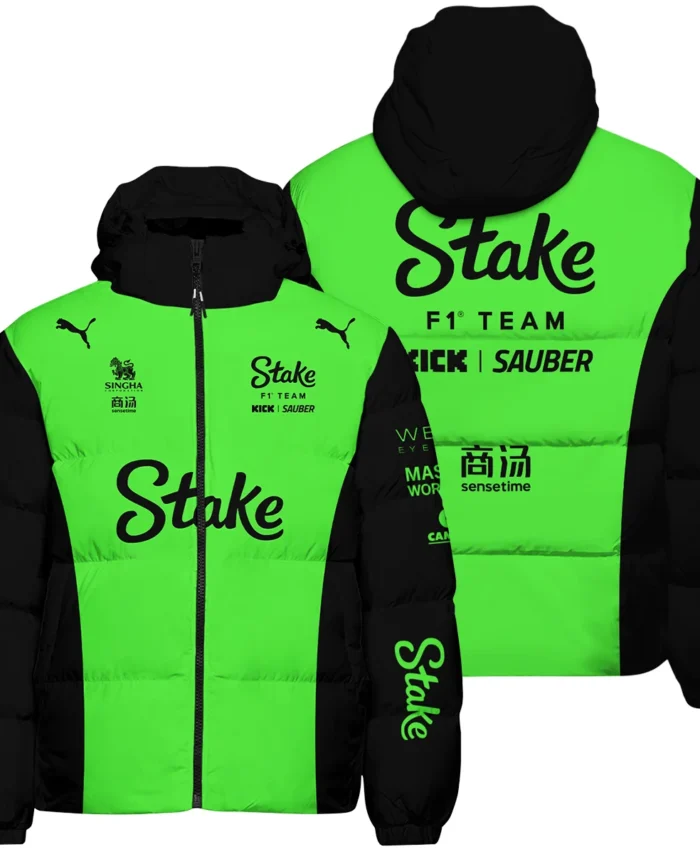 2025 Kick Sauber F1 Race Suit Down & Puffer Jackets BLVA100725A04KSHCJ