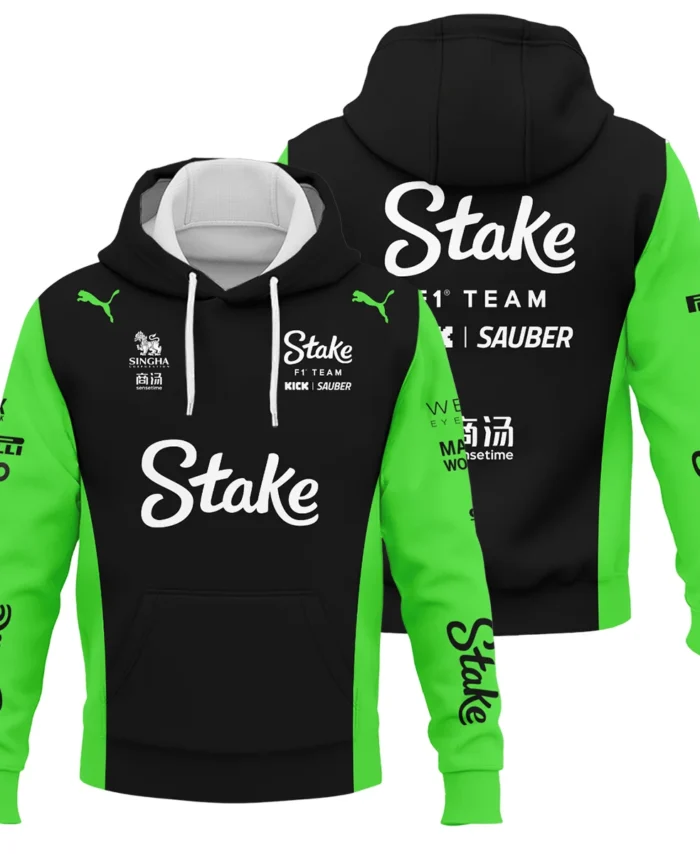 2025 Kick Sauber F1 Race Suit Hoodie BLVA100725A03KSHD