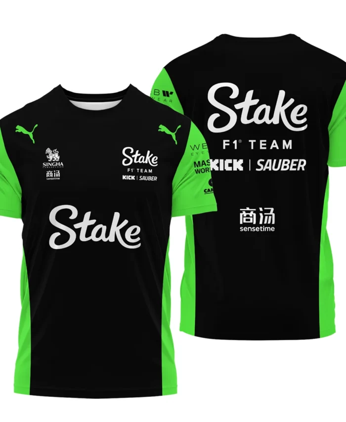 2025 Kick Sauber F1 Race Suit T-Shirt BLVA100725A03KSTS