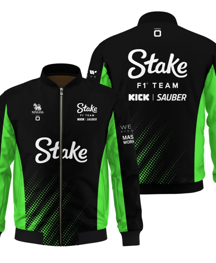 2025 Kick Sauber F1 Team Suit Bomber BLVA100725A01KSBB