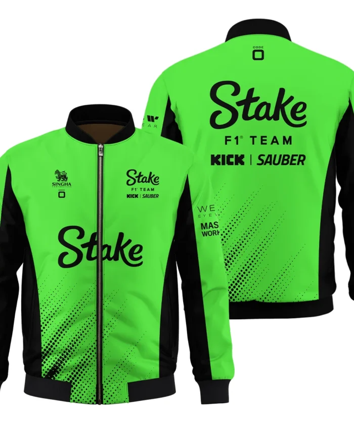 2025 Kick Sauber F1 Team Suit Bomber BLVA100725A02KSBB