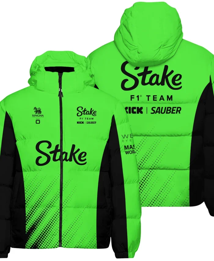 2025 Kick Sauber F1 Team Suit Down & Puffer Jackets BLVA100725A02KSHCJ