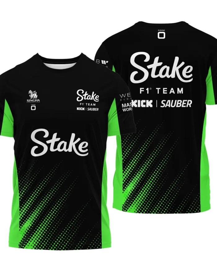 2025 Kick Sauber F1 Team Suit T-Shirt BLVA100725A01KSTS