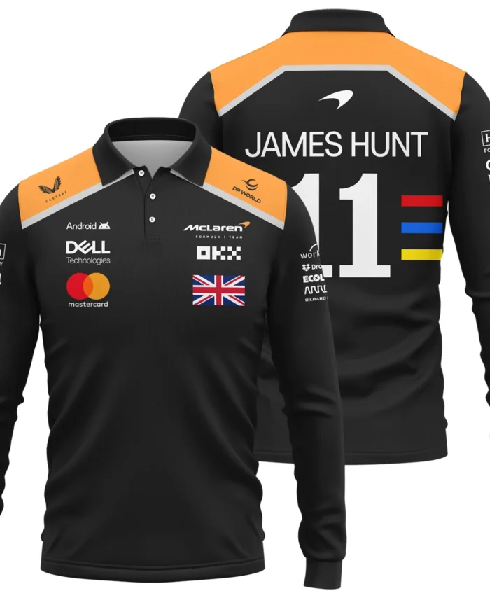 2025 Limited Edition Long Polo Shirt For Fans BL2725A2LPL CleanFit