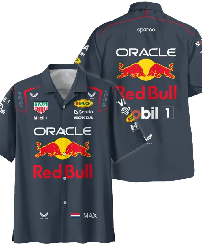 2025 Max Verstappen Racing Suit Red Bull Racing F1 Hawaiian Shirt BLVAMV281125A2HW