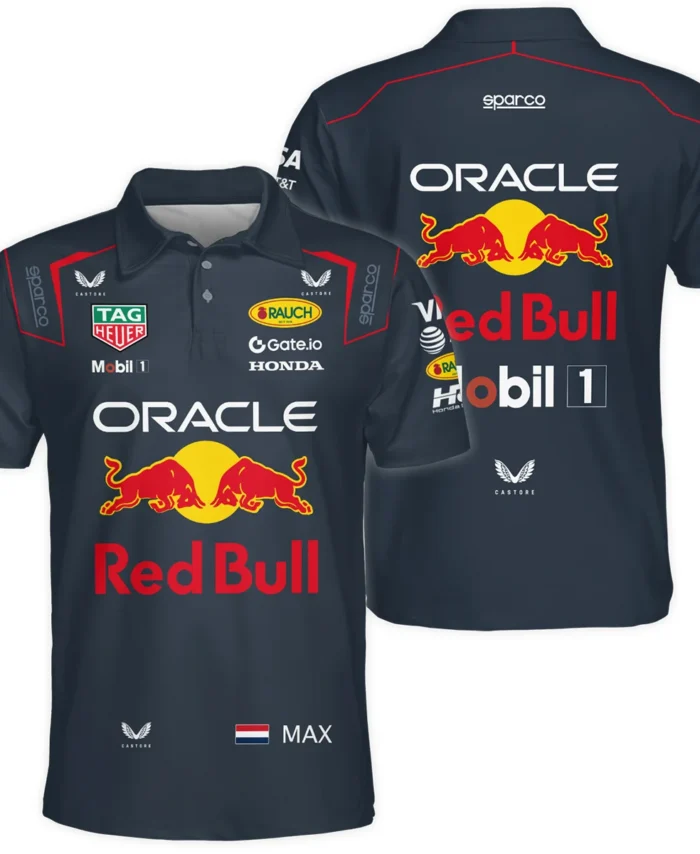 2025 Max Verstappen Racing Suit Red Bull Racing F1 Polo Shirt BLVAMV281125A2PL