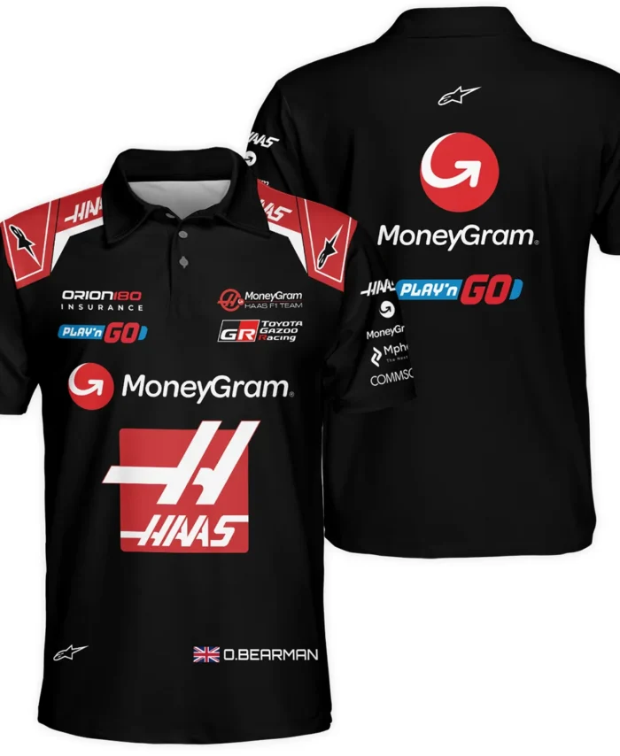 2025 OB87 Race Suit Haas F1 Team - Polo Shirt BLOB151125A1PL