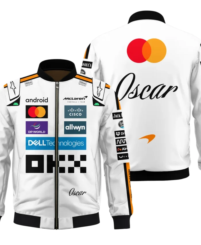 2025 Oscar Piastri Racing Suit McLaren F1 Bomber BLVAOP150825A4BB