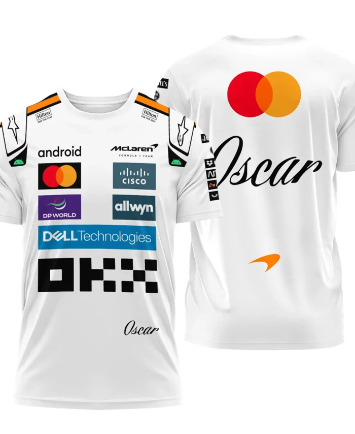 2025 Oscar Piastri Racing Suit McLaren F1 T-Shirt BLVAOP150825A4TS