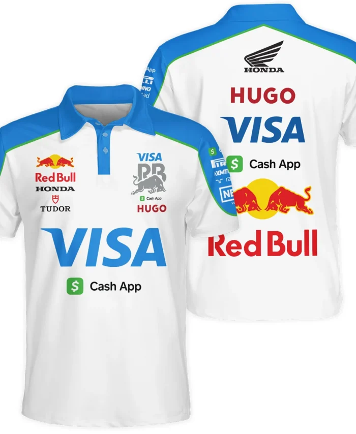 2025 Racing Bulls F1 Race Suit Polo Shirt BLVA110725A03RCBPL