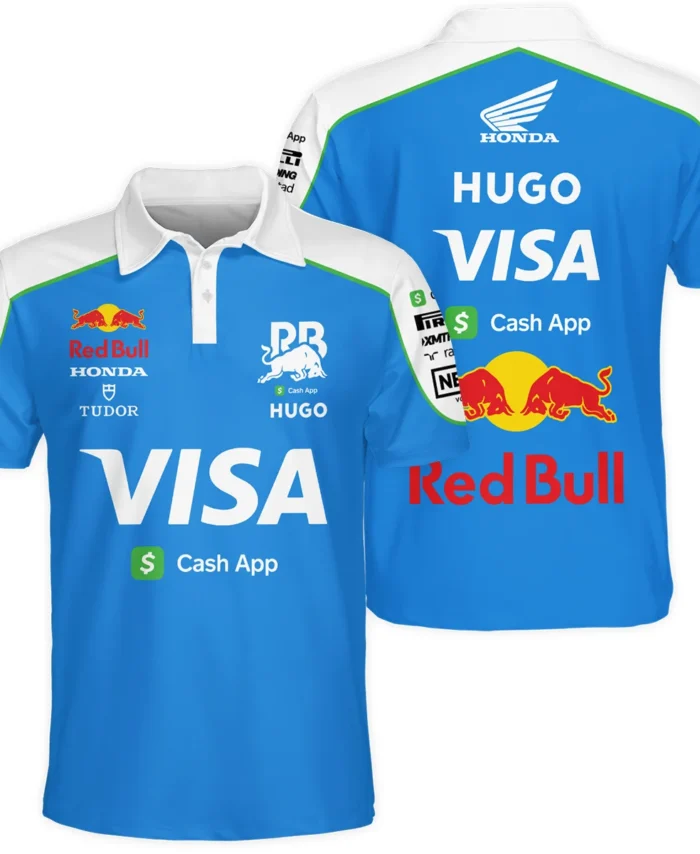 2025 Racing Bulls F1 Race Suit Polo Shirt BLVA110725A04RCBPL
