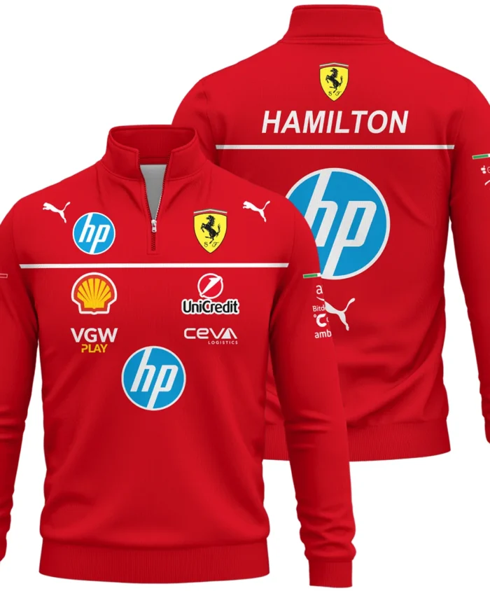 2025 Racing Suit Exclusive Fan Gear Quarter-Zip Sweatshirt BLVALH180825A4QZS