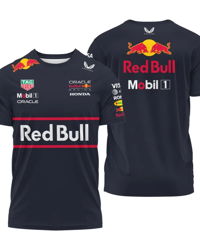 2025 Red Bull Racing F1 T-Shirt All Over Prints BLRBR10525A2TS