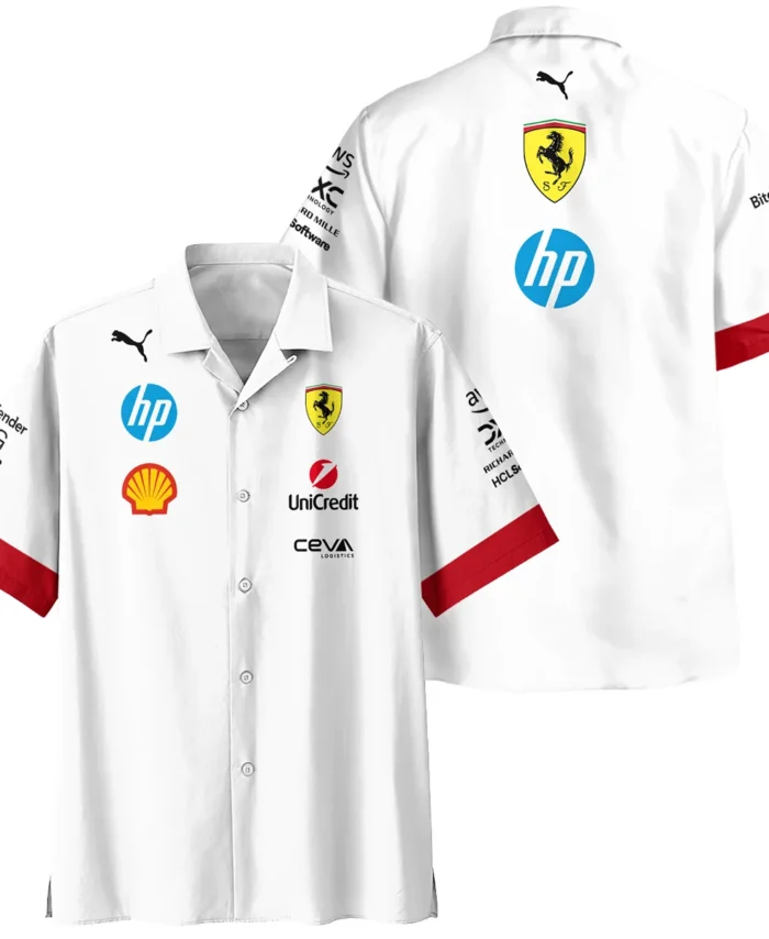 2025 Scuderia Ferrari F1 Special Edition Hawaiian Shirt BLFRR4625A2HW