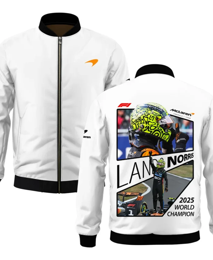 2025 WDC Lando Norris McLaren F1 Team Bomber BLNRWDCA4BB