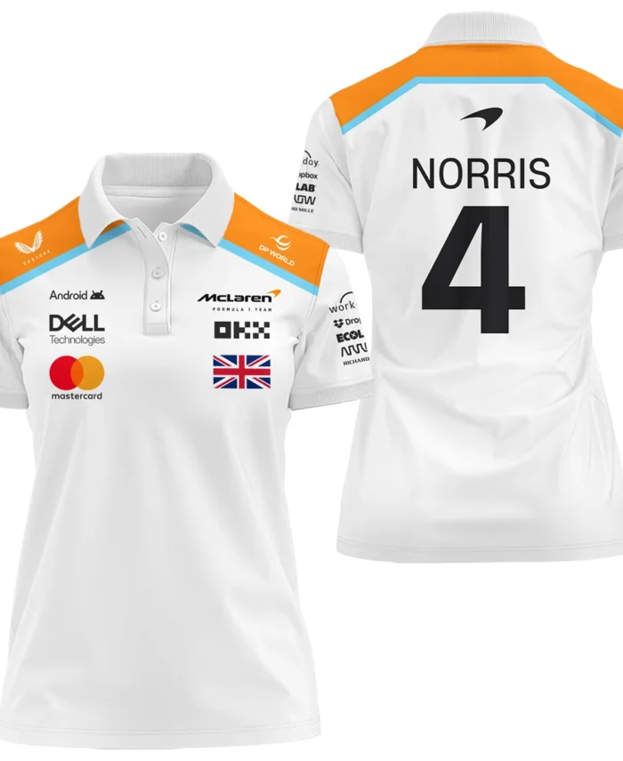 2025 White Exclusive Women Polo Shirt BLF120625A6PL