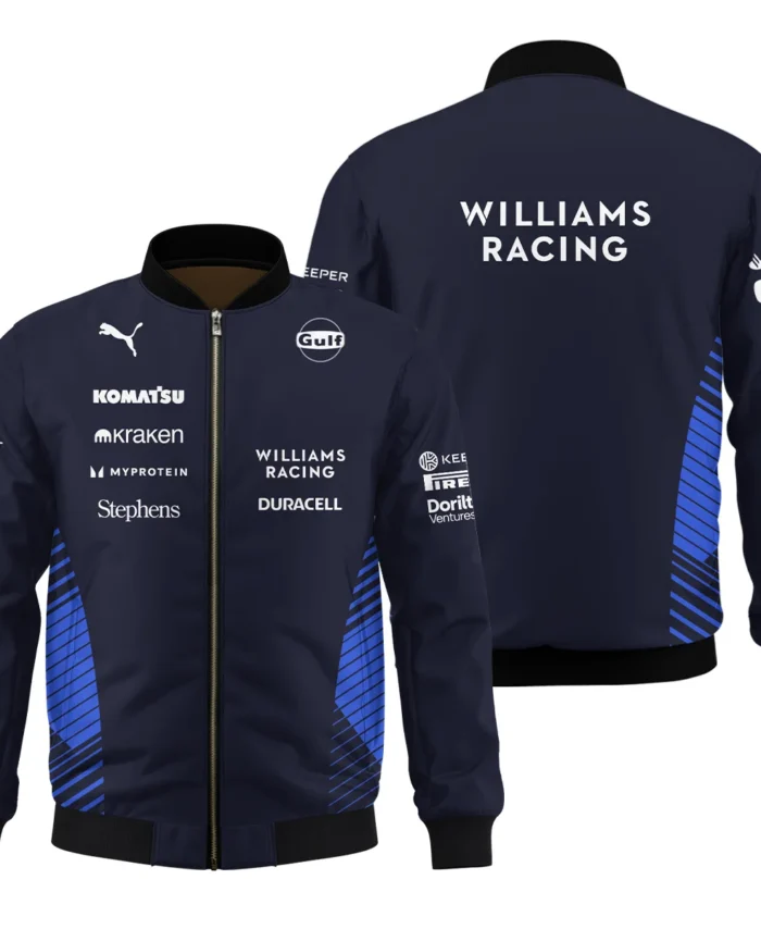 2025 Williams F1 Team Suit Bomber BLVA080725A01WILBB