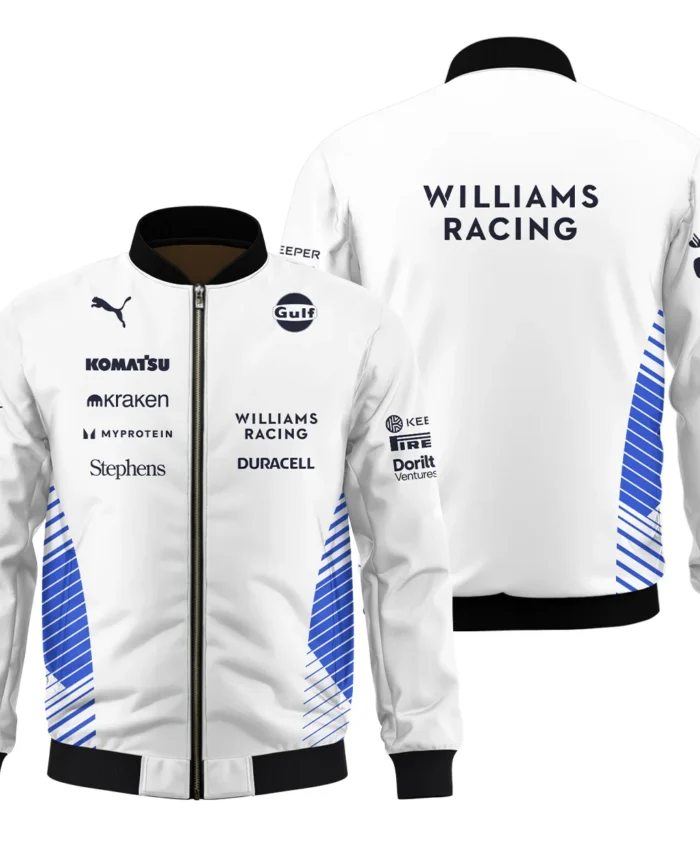 2025 Williams F1 Team Suit Bomber BLVA080725A02WILBB