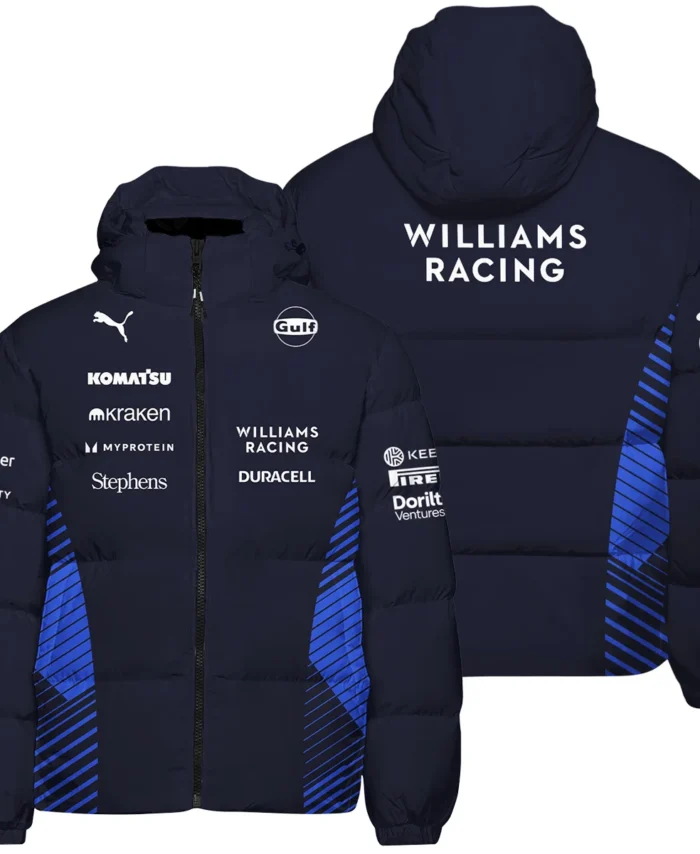 2025 Williams F1 Team Suit Down & Puffer Jackets BLVA080725A01WILHCJ
