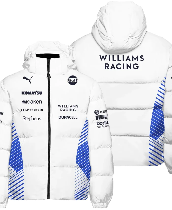 2025 Williams F1 Team Suit Down & Puffer Jackets BLVA080725A02WILHCJ