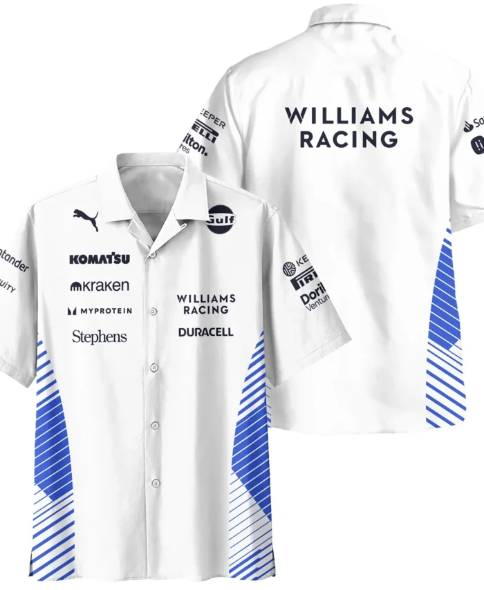 2025 Williams F1 Team Suit Hawaiian Shirt BLVA080725A02WILHW