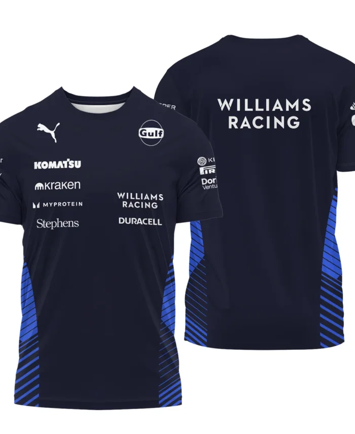 2025 Williams F1 Team Suit T-Shirt BLVA080725A01WILTS