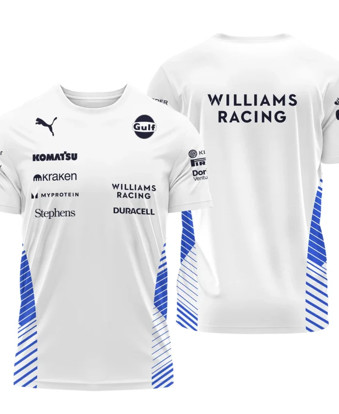 2025 Williams F1 Team Suit T-Shirt BLVA080725A02WILTS