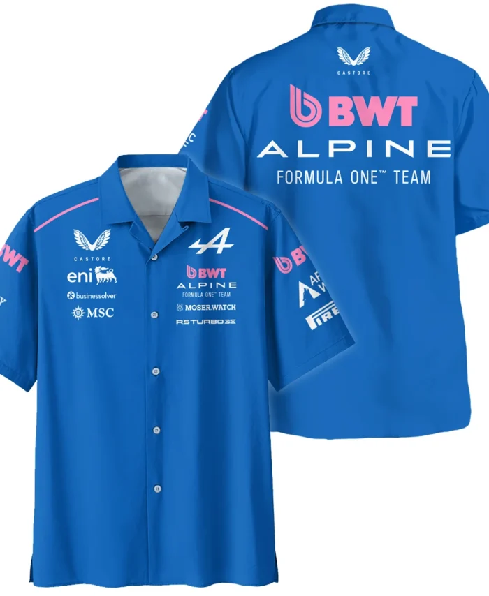 2026 Alpine F1 Teamwear Hawaiian Shirt BLVAALP020226A01HW