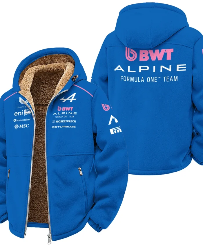 2026 Alpine F1 Teamwear Winter Fleece Jacket BLVAALP020226A01WFJ