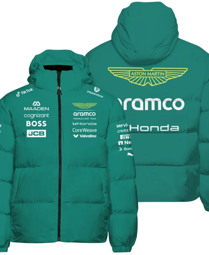 2026 Aston Martin F1 Teamwear Down & Puffer Jackets BLVAAM12226A1HCJ