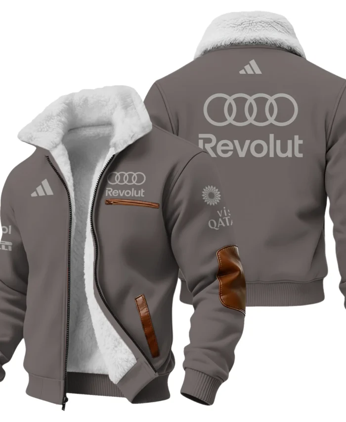 2026 Audi F1 Teamwear For Fans Fleece Jacket BLVAAUDI230125A03FJ